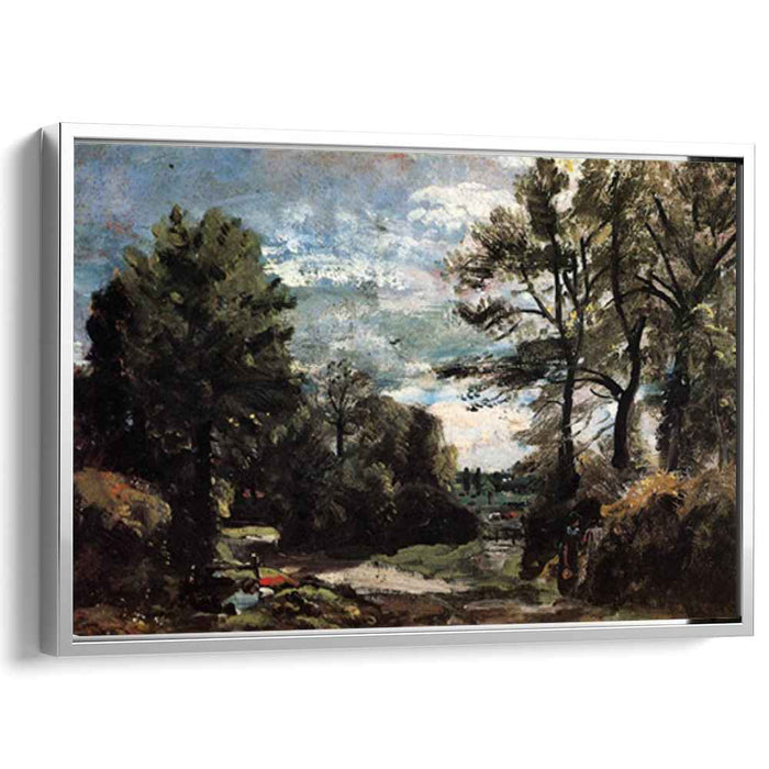A Lane near Flatford (1811) by John Constable
