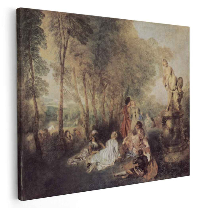 A Love Festival (1717) by Antoine Watteau