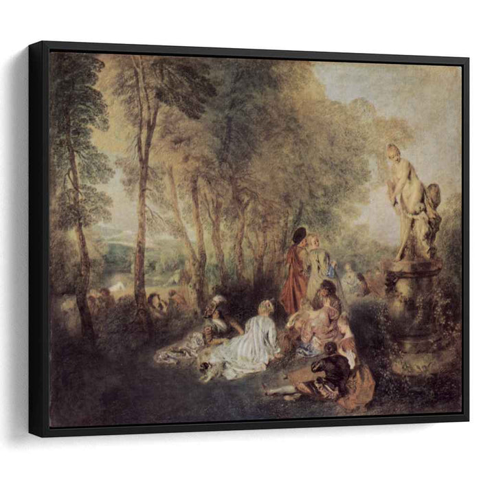 A Love Festival (1717) by Antoine Watteau
