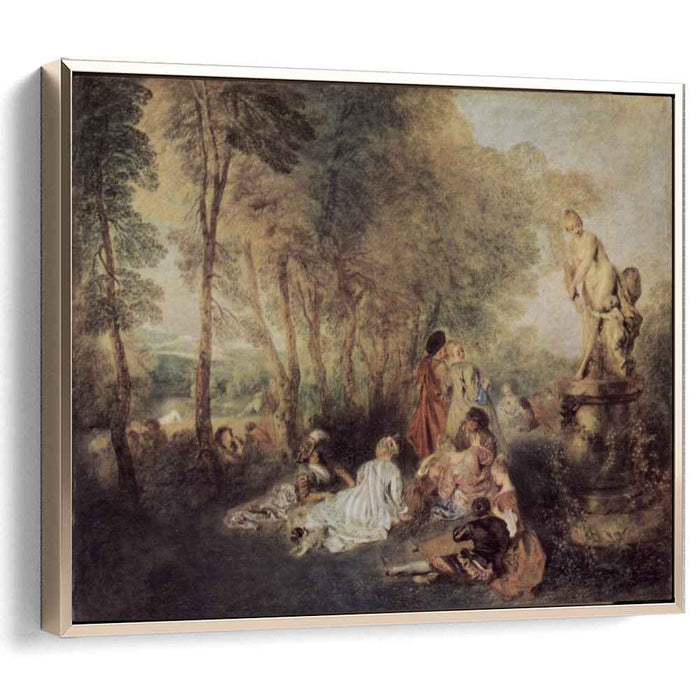 A Love Festival (1717) by Antoine Watteau