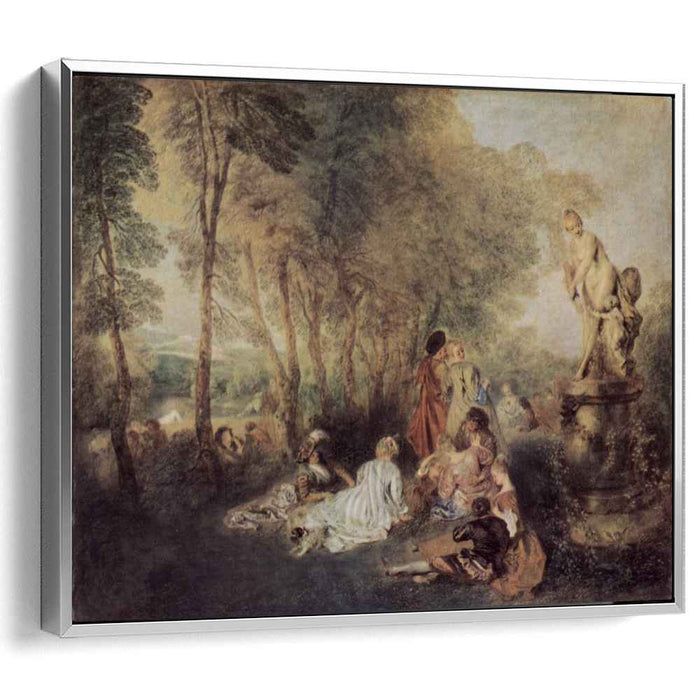 A Love Festival (1717) by Antoine Watteau