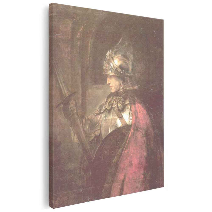 A Man in Armour (1655) by Rembrandt
