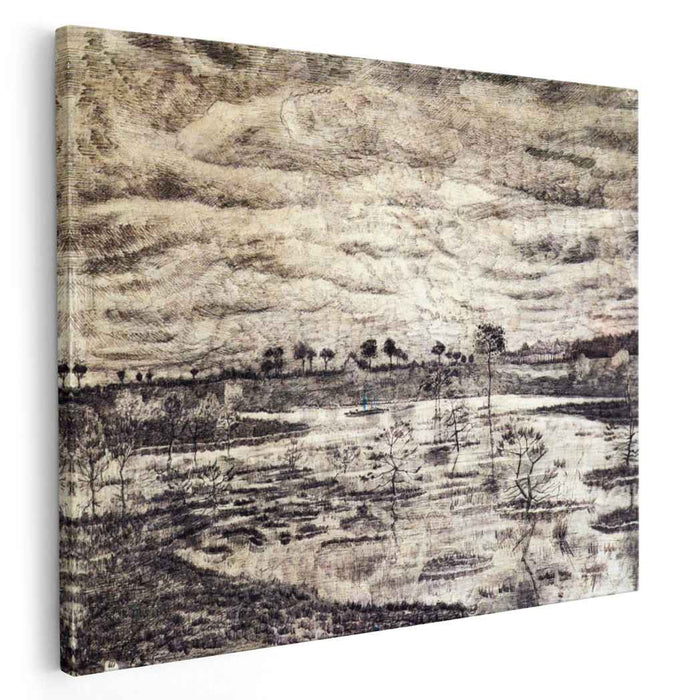 A Marsh (1881) by Vincent van Gogh