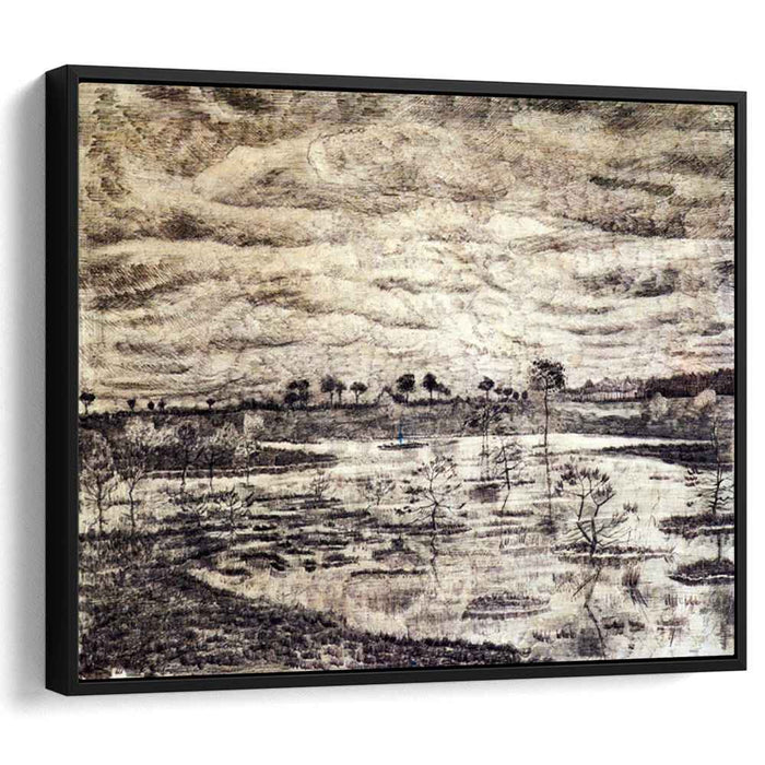 A Marsh (1881) by Vincent van Gogh