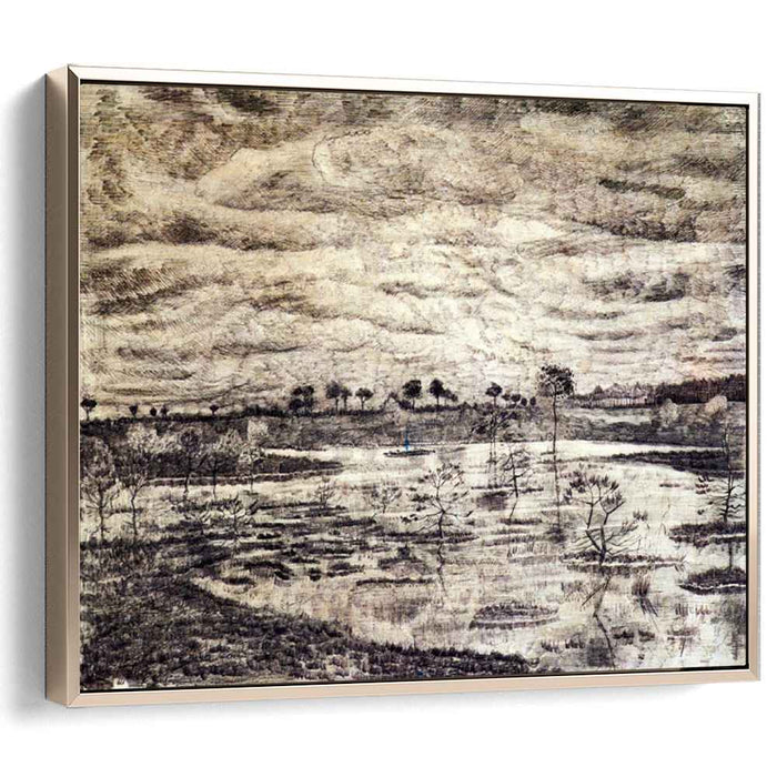 A Marsh (1881) by Vincent van Gogh