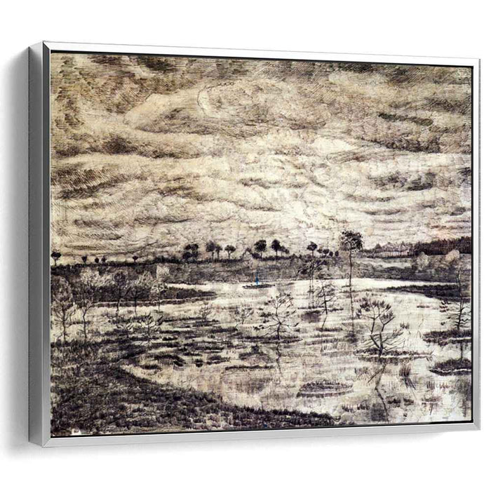 A Marsh (1881) by Vincent van Gogh