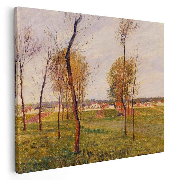 A Meadow in Moret (1901) by Camille Pissarro
