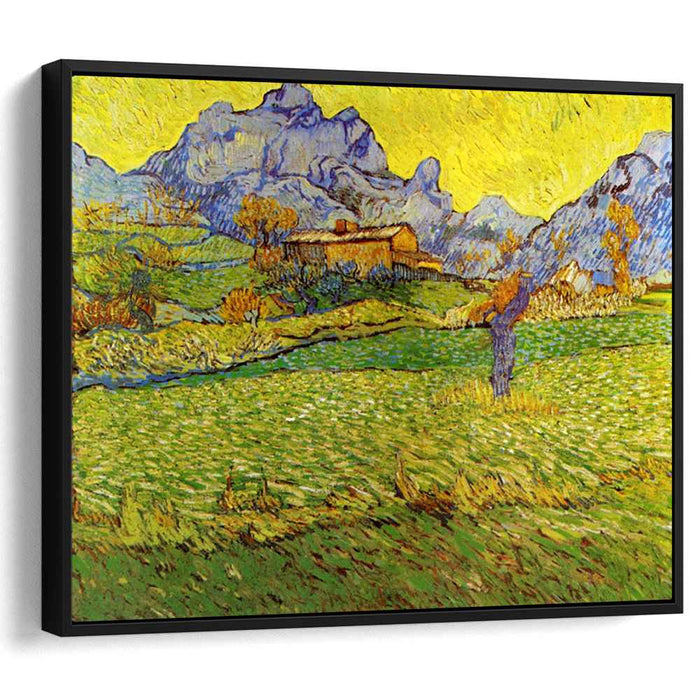 A Meadow in the Mountains: Le Mas de Saint-Paul (1889) by Vincent van Gogh