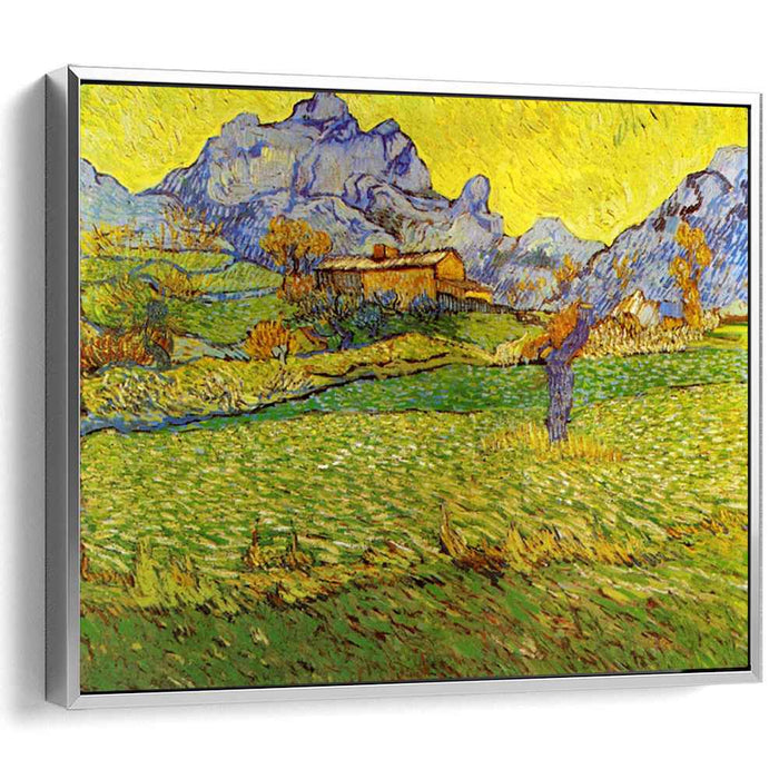 A Meadow in the Mountains: Le Mas de Saint-Paul (1889) by Vincent van Gogh