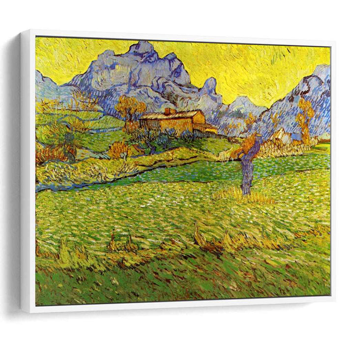 A Meadow in the Mountains: Le Mas de Saint-Paul (1889) by Vincent van Gogh