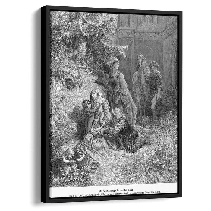 A Message from the East by Gustave Dore