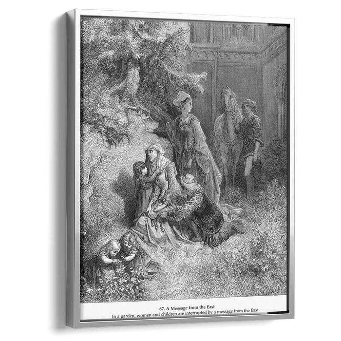 A Message from the East by Gustave Dore