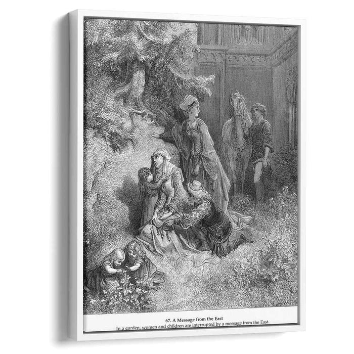 A Message from the East by Gustave Dore