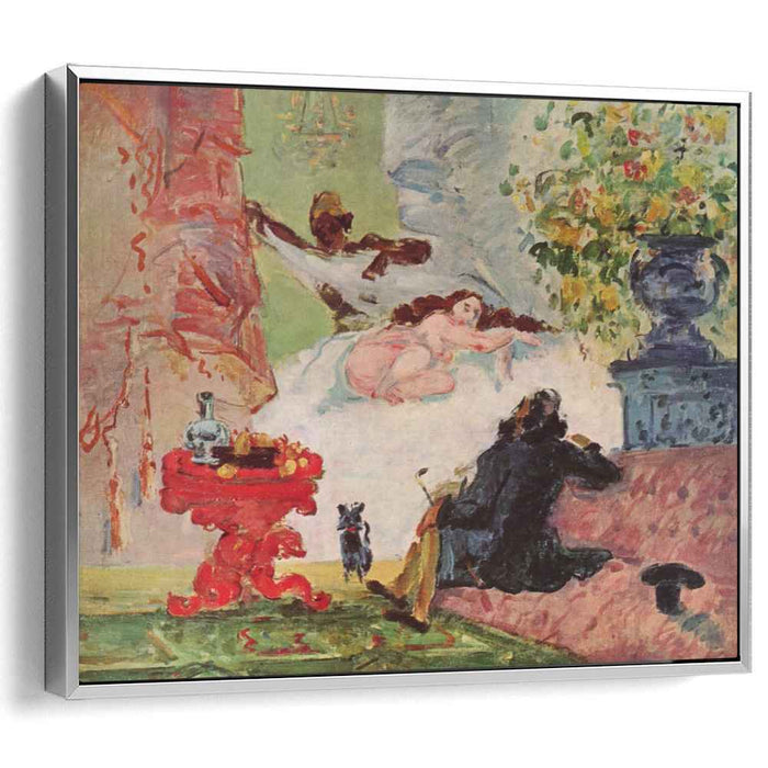 A Modern Olympia (1874) by Paul Cezanne