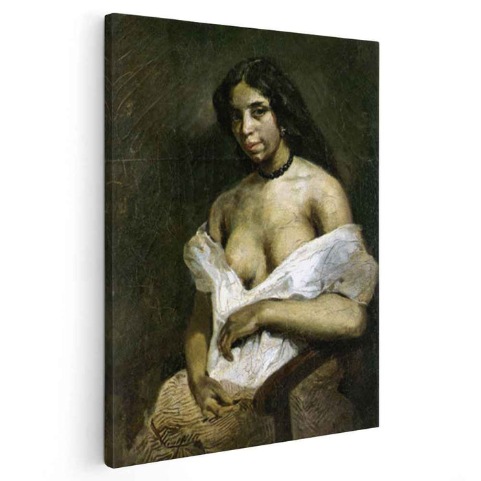 A Mulatto Woman (1824) by Eugene Delacroix