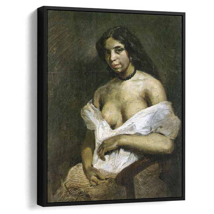 A Mulatto Woman (1824) by Eugene Delacroix