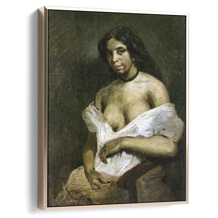 A Mulatto Woman (1824) by Eugene Delacroix