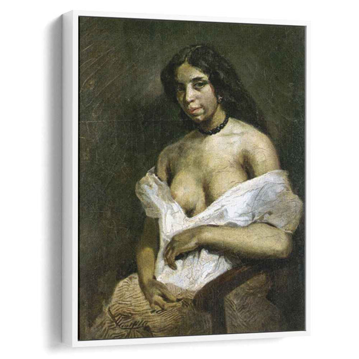 A Mulatto Woman (1824) by Eugene Delacroix