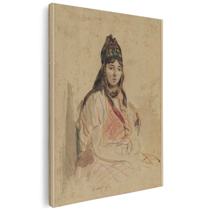 A North African Jewess (1847) by Eugene Delacroix