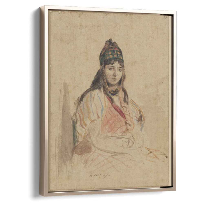 A North African Jewess (1847) by Eugene Delacroix