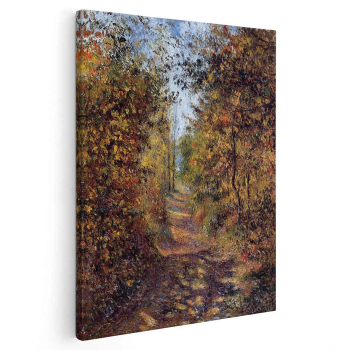 A Path in the Woods, Pontoise by Camille Pissarro