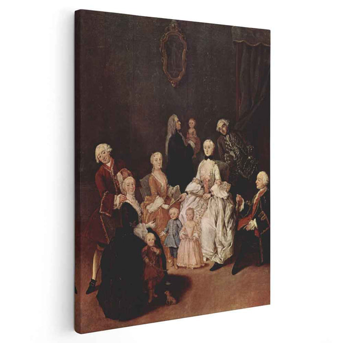 A Patrician Family by Pietro Longhi