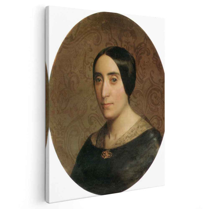 A Portrait of Amelina Dufaud (1850) by William-Adolphe Bouguereau