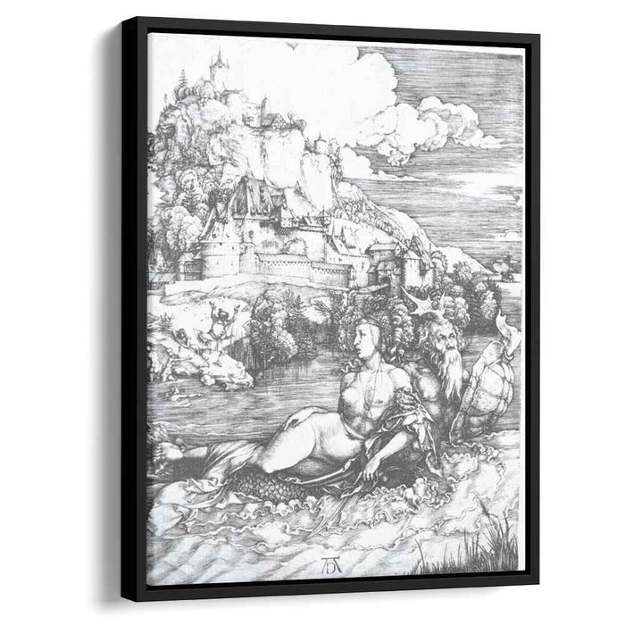A sea monster bearing away a princess (1528) by Albrecht Durer