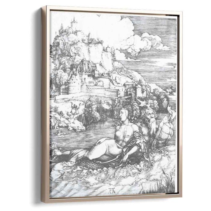 A sea monster bearing away a princess (1528) by Albrecht Durer