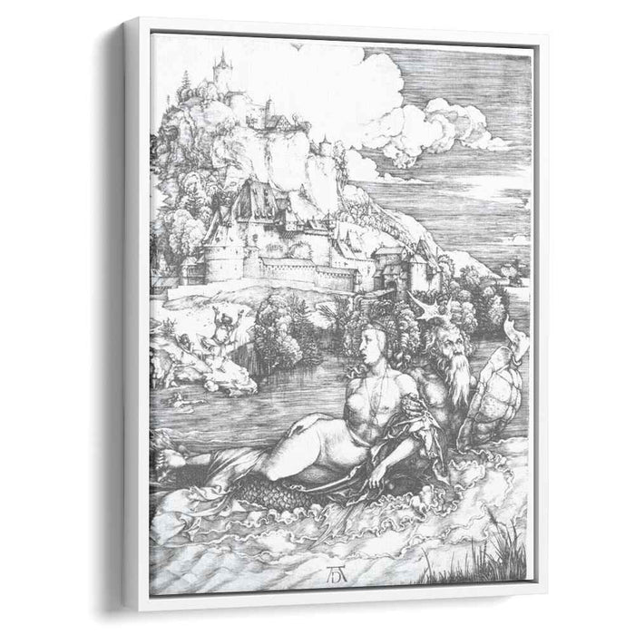 A sea monster bearing away a princess (1528) by Albrecht Durer
