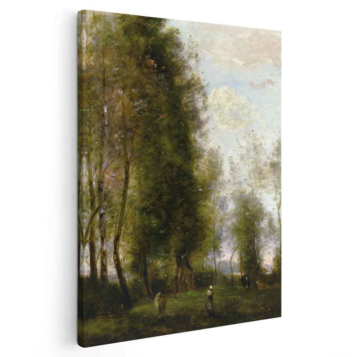 A Shady Resting Place (1873) by Camille Corot