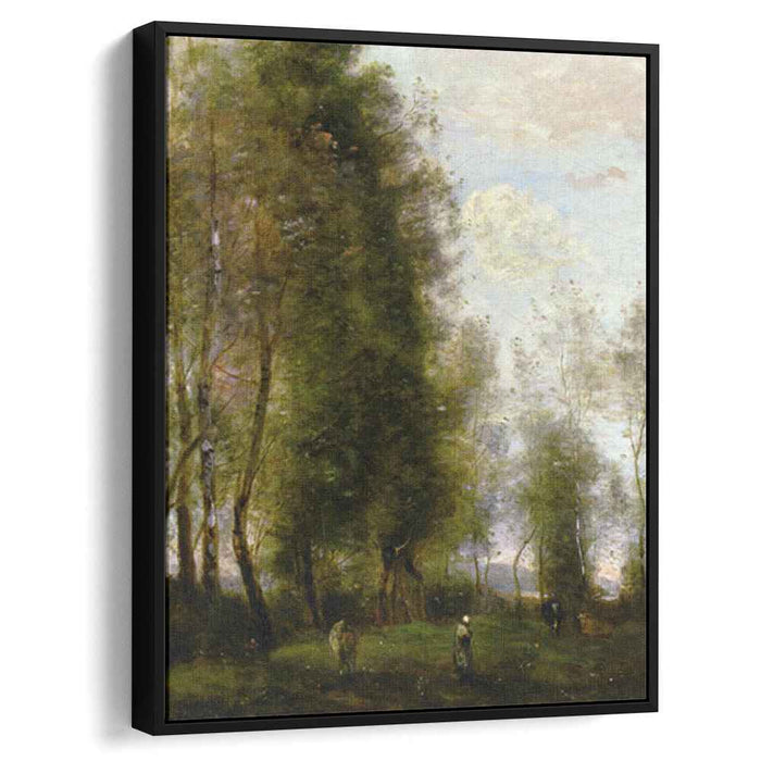 A Shady Resting Place (1873) by Camille Corot