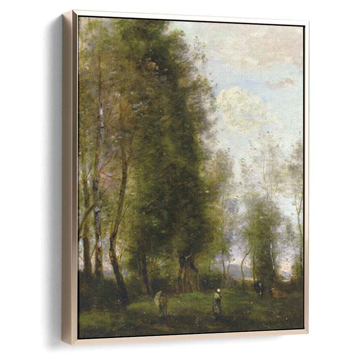 A Shady Resting Place (1873) by Camille Corot