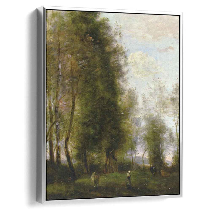 A Shady Resting Place (1873) by Camille Corot