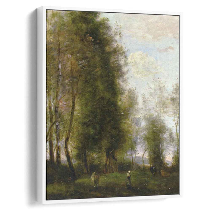 A Shady Resting Place (1873) by Camille Corot