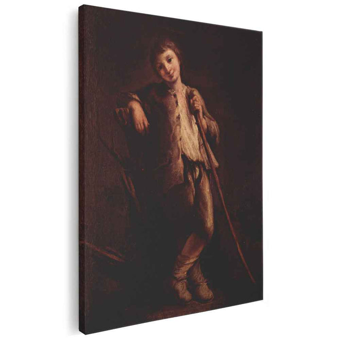 A Shepherd Boy by Pietro Longhi