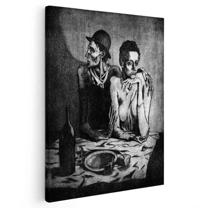 The Frugal Repast (1904) by Pablo Picasso