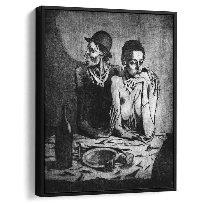 The Frugal Repast (1904) by Pablo Picasso