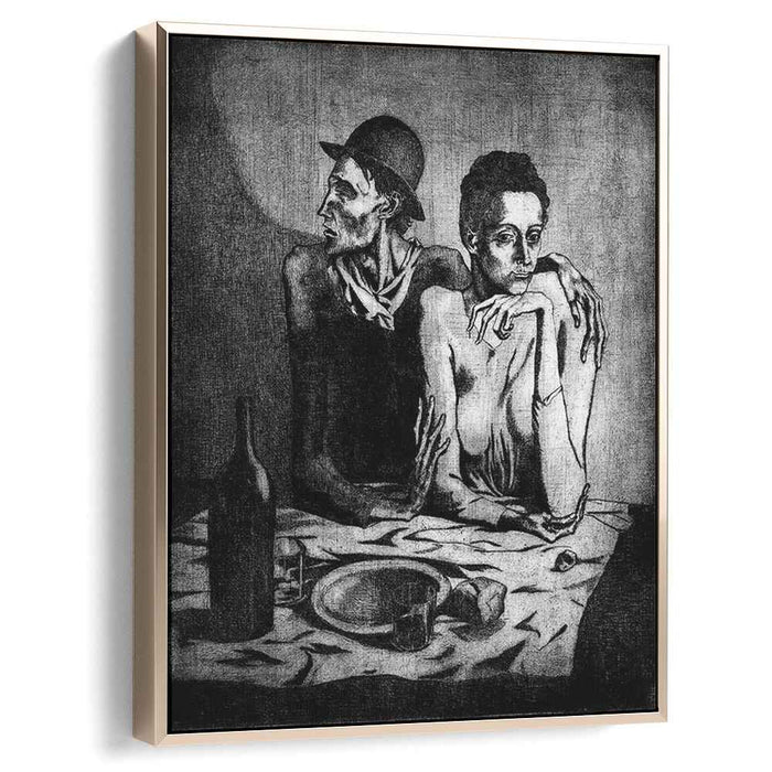 The Frugal Repast (1904) by Pablo Picasso