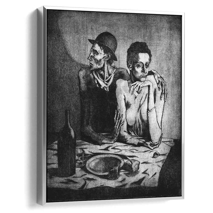 The Frugal Repast (1904) by Pablo Picasso