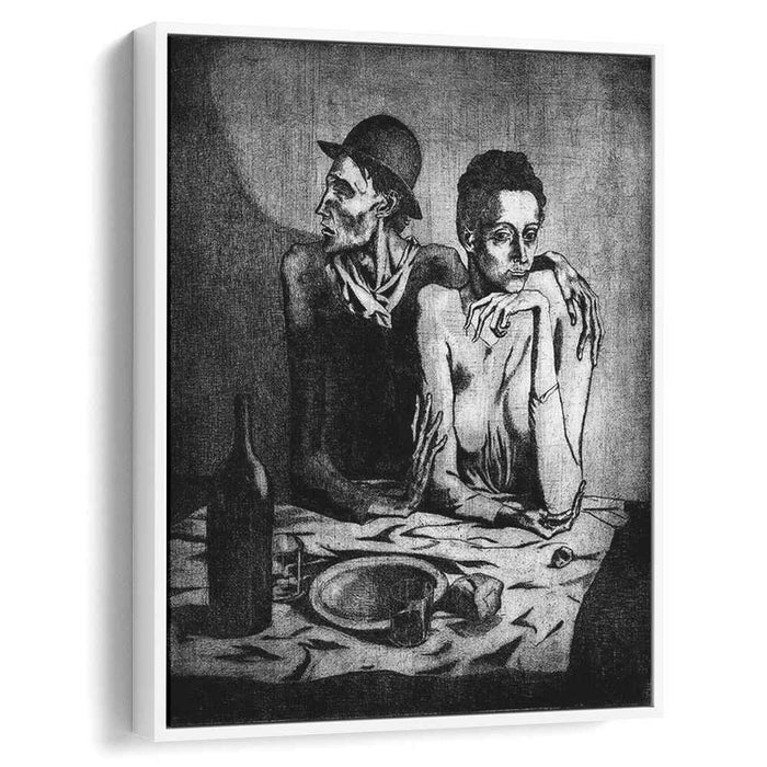 The Frugal Repast (1904) by Pablo Picasso
