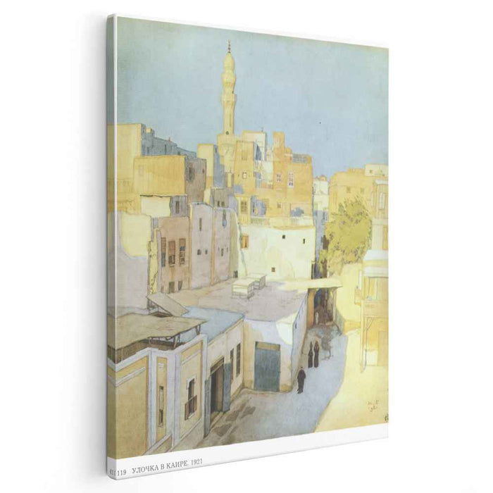 A street in Cairo (1921) by Ivan Bilibin