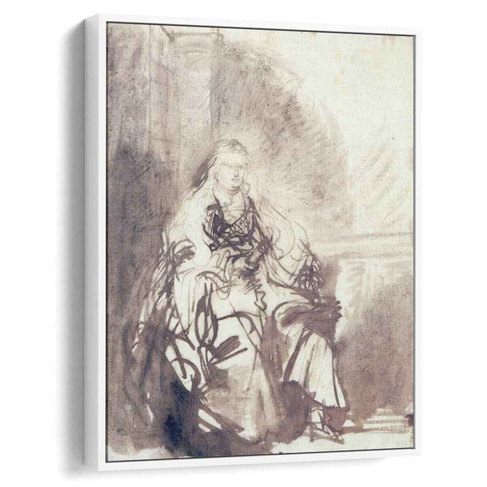 A Study for The Great Jewish Bride (1635) by Rembrandt