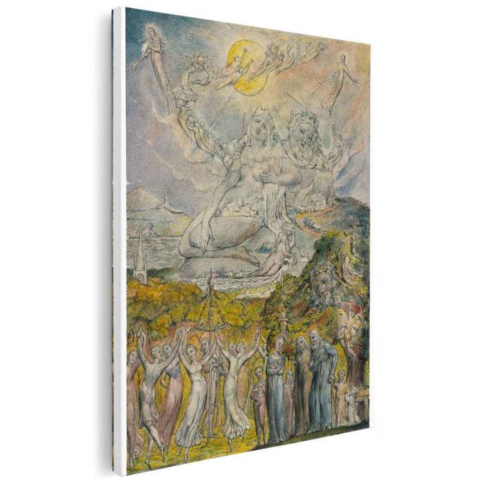 A Sunshine Holiday (1820) by William Blake