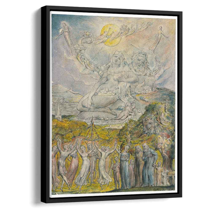 A Sunshine Holiday (1820) by William Blake