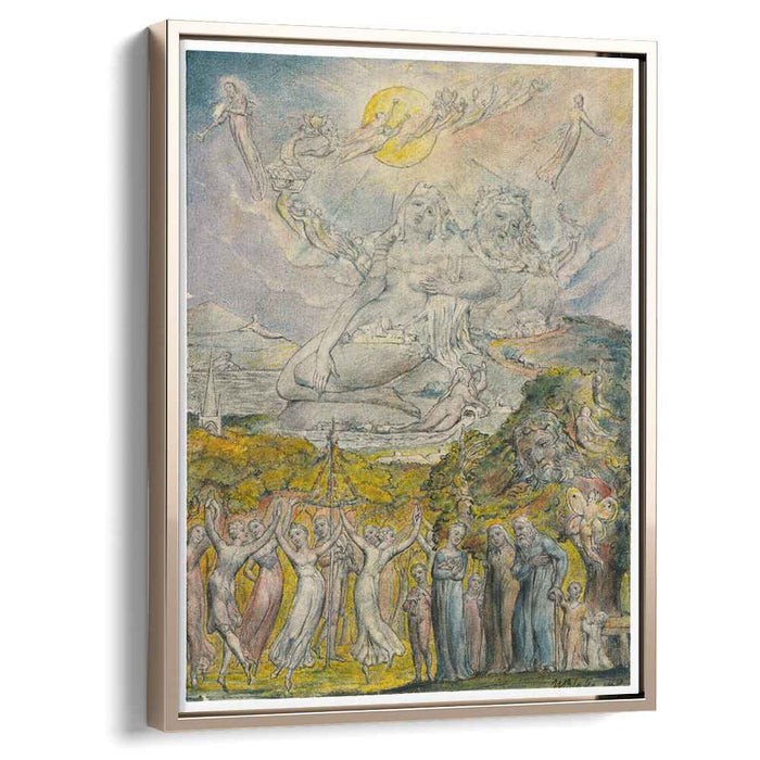 A Sunshine Holiday (1820) by William Blake