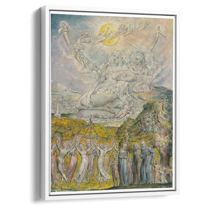 A Sunshine Holiday (1820) by William Blake