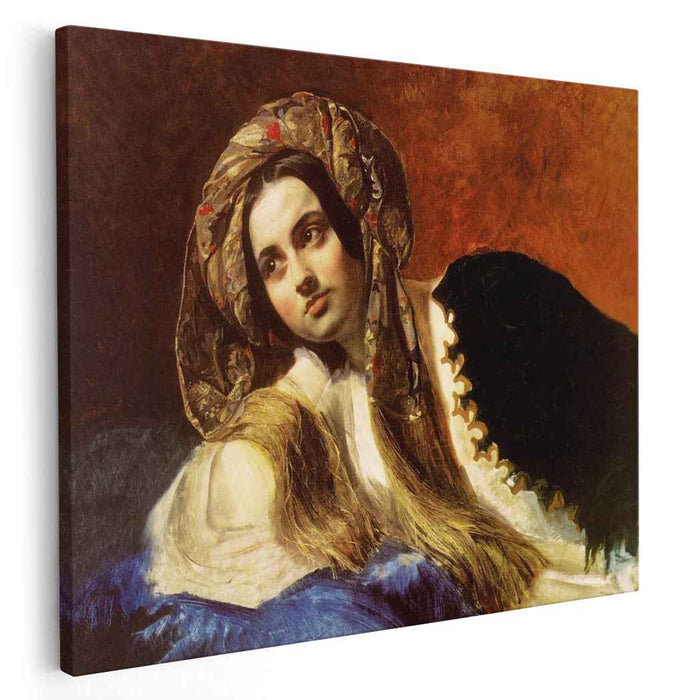 A Turkish Girl (1838) by Karl Bryullov