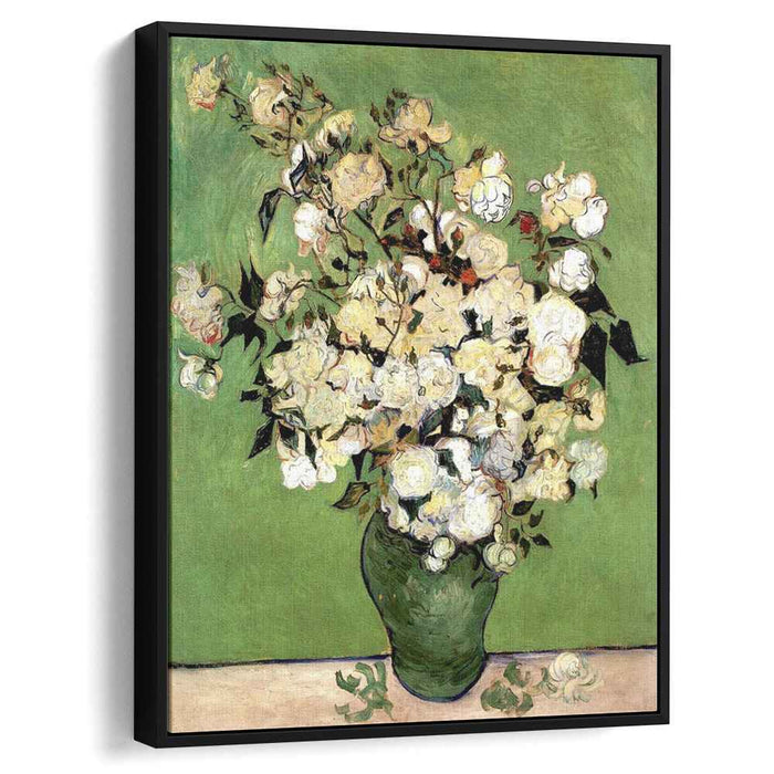 A Vase of Roses (1890) by Vincent van Gogh