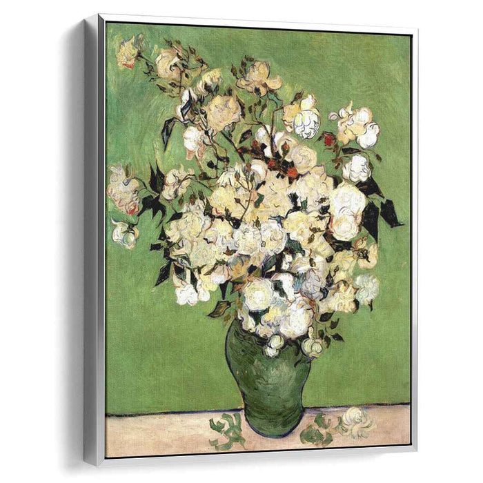 A Vase of Roses (1890) by Vincent van Gogh